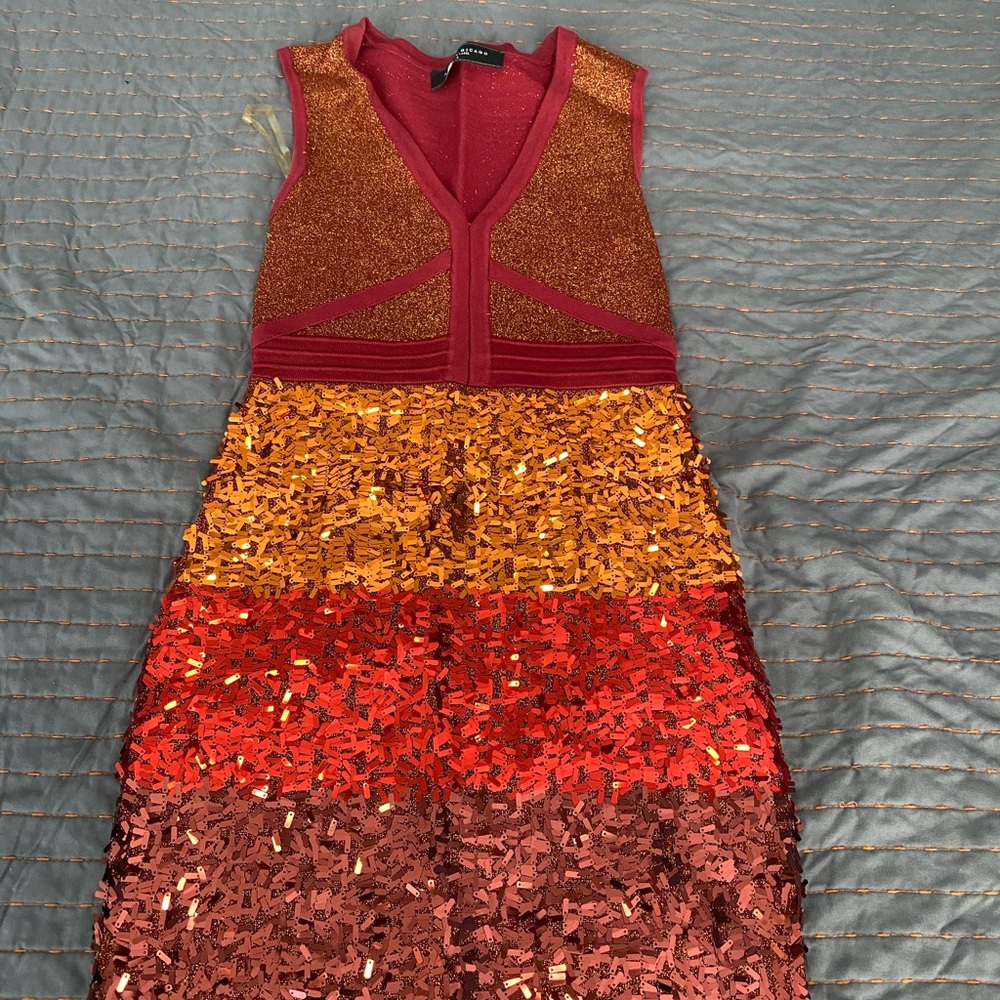 Sequin Body con Dress
